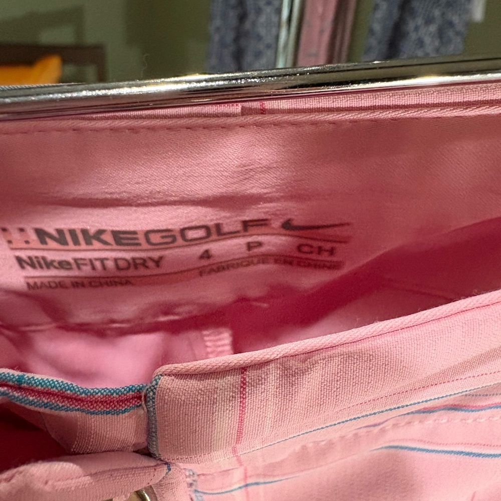 Nike Pink Pleated Golf Skort - Picture 7 of 7